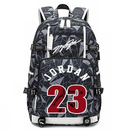 Txiujou Basketball Player 23 Student School Bag, Laptop Backpack, Ultra-Light Travel Bag, For Men And Women (Planet1)
