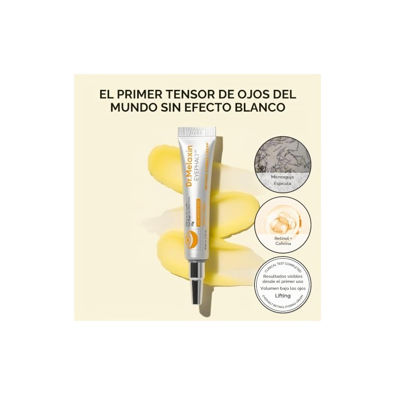 Dr.Melaxin Retinol Eyebag Cream for Puffiness, Dark Circles & Fine