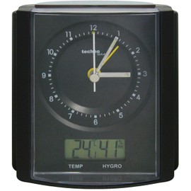 Technoline Premium WT 770 Alarm Clock Radio-Controlled Matte/Chromed Black