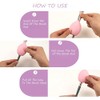 THJOPOKEEL 6 piezas Estuche Para Brochas De Maquillaje Funda Protectora