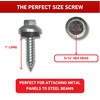 EAGLE 1 Long-Life Metal Roofing Screws: #17 x 1 Dome