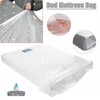 CACATUA Mattress Bag, Queen Clear Plastic Mattress Cover for Moving