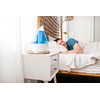 Crane Ultrasonic Cool Mist Teardrop Humidifier for Baby Nursery, Bedroom,
