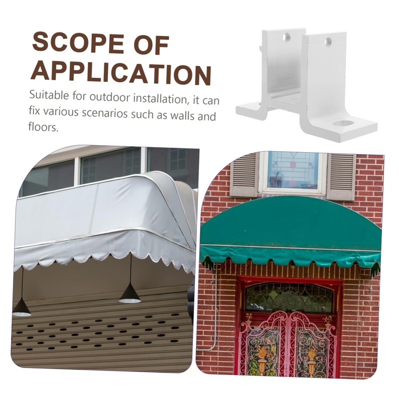 LALAFINA Awning Replacement Wall Mounting Bracket Durable and Easy to