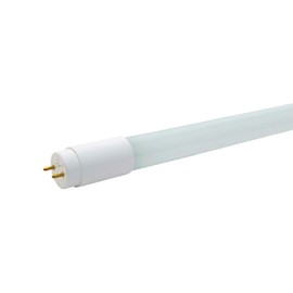 GE 43291 Glass LED Tube Lamp, Frosted, 4000K (Daylight White), G13 Base, 80 CRI, DLC, UL (Pack of 20)