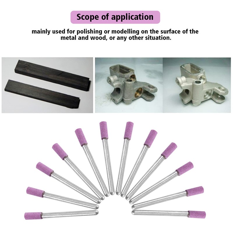 Derclive Pack of 50 Sanding Disc Sharpening Shank Tools with