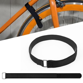 Bicycle Straps for Bike Rack with Buckle - CARGEN Multi-Purpose Tighten Straps, Bicycle Tie Downs Bike Wheel Stabilizer Strap for Transportation and Storage, 2PCS, Black, 1" x 26"