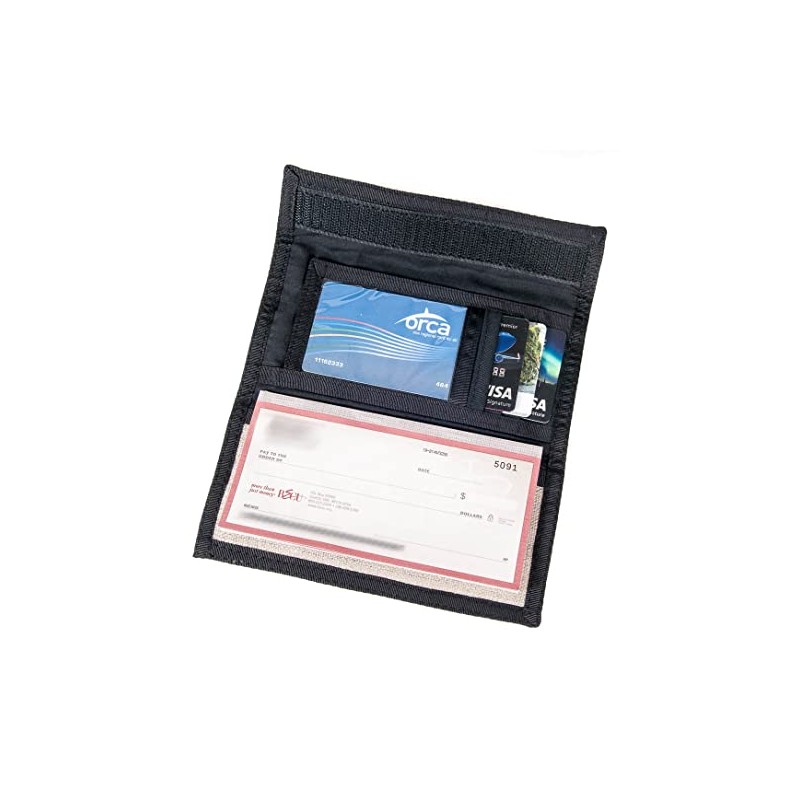 hempmania Slim Pocket Book Wallet (Indigo)