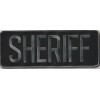 SoCal Emblem SHERIFF back patch 11" x 4" with full