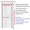 Qrity Magnetic Fly Screen Door 90 x 210cm, Mosquito Screen,