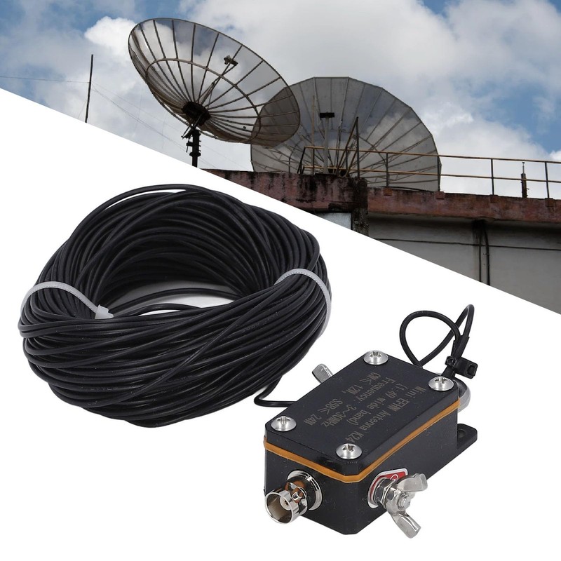 3‑30MHz End Fed Half Shortwave Antenna, 1:49 Balun with Stable