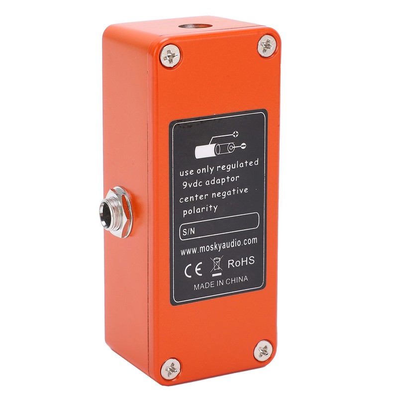 Guitar Effect Pedal Compressor MXR True Bypass Portable Adjustable Instrument