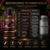 Resveratrol 500 Mg Schuler Pack 3 Frascos con 60 Capletas
