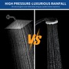 Rain Shower Head 10'' High Pressure Square Rainfall Shower Head
