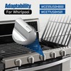 WFhuaye Silver Gas Range Knob Set (4-Pack) - Compatible with