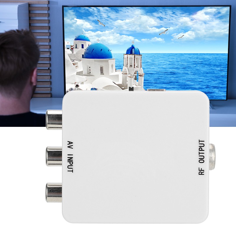 AV to RF Mini Video Converter Box Driver Free Adapter