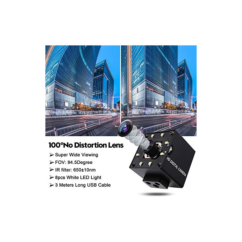 SVPRO Autofocus - Cámara USB 4K 30pfs UHD para ordenador