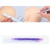 10 rotuladores de Microblading de doble punta con regla de,