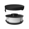 Grass trimmer double thread spools set suitable for Aldi Gardenline