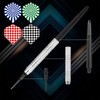 JCUGSBS 8 Piece Darts, Darts Set with Metal Tip, Children's