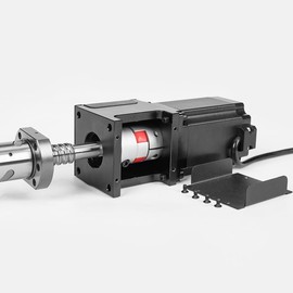 Nema23 Stepper Motor Mounting Bracket with Dust Cover, Motor Mount Bracket Clamp with Screws for 57 Stepper Motor, CNC Router Machine, CNC Router, CNC Machine (NEMA23)