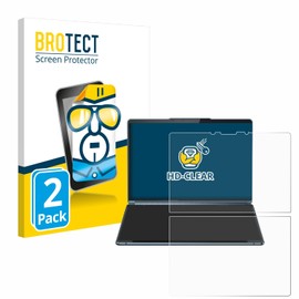 BROTECT Screen Protectors for Lenovo Yoga Book 9i Gen 9 Ultra Clear (Pack of 2)