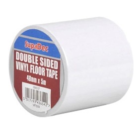 SupaDec Double Sided Vinyl Floor Tape 48mm x 5m