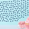 PINKAAJ Set of 100 Blue Glitter Fish Paper Confetti, Ocean