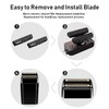 Replacement Shaver Heads Compatible with BaByliss Foil Shaver (Black/2)