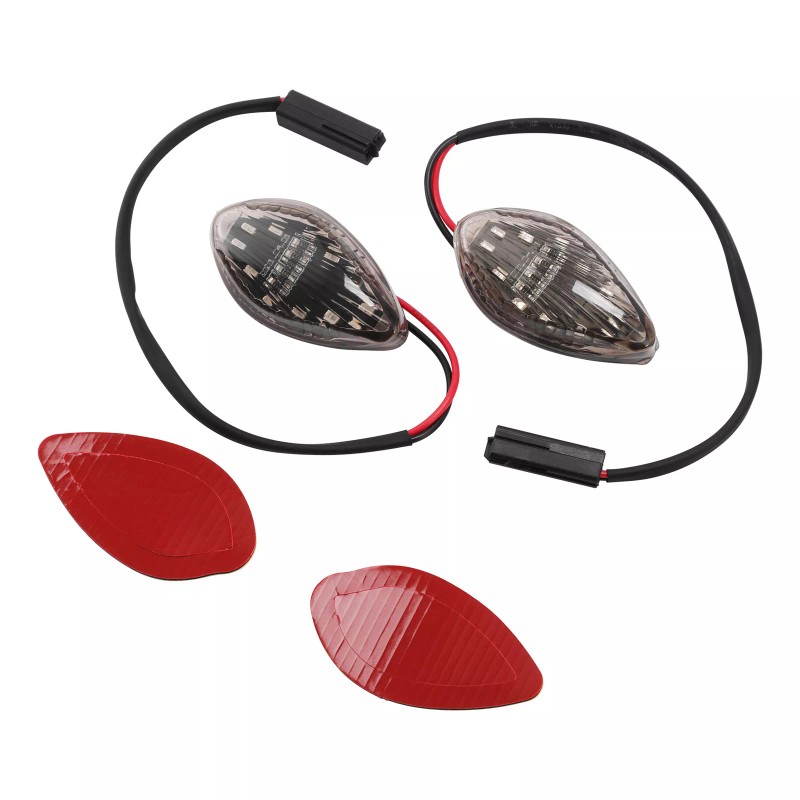 TCMT Front Amber Flush LED Turn Signal Light Fit For