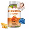 Ashwagandha & Vitamin D Gummy, Nature Vegan Non-GMO, Gluten Free,