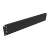 QiaoYoubang 2U Hinged Solid Blank Panel for 19" Rack Mount
