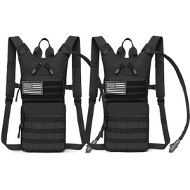 ATBP Insulated Water Hydration Pack Bag with 3L TPU Bladder Tactical Molle Hydration Backpack for Hiking Cycling Running