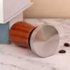 SagaSave Coffee Tamper, 58mm Espresso Press with Mat Wooden Handle