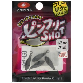 Zappu Pin Free Shot 1/8oz (3.5g), Pack of 4