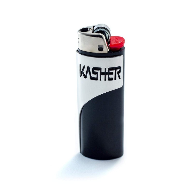 Kasher Cutout Lighter Tool Silver, Pipe Cleaner, Cigar Punch, Poker,
