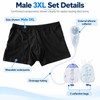 Male External Urine Collector for Bedside & Travel Use –