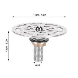 CYTGOUPER Professional Glass Rinser for Kitchen Sink, Stainless Steel Sink Glass Rinser, 360 Rotating Multi-Angle Cleaning