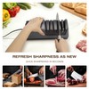 Ceelpeopar Professional 3-Stage Electric Knife Sharpener for Kitchen Knives, LCD