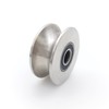 3in U Groove Wheel Stainless Steel Rolling Gate Wheels Slide