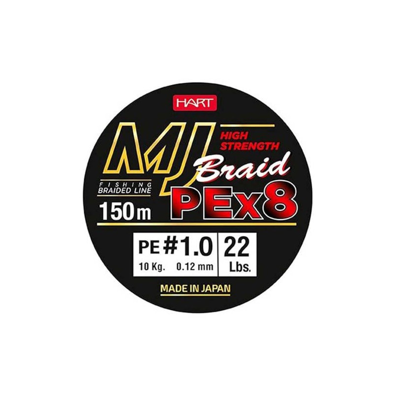 B/150m HART MJ BRAID Pink 0,08mm