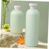Outanaya 4pcs Travel Shampoo and Conditioner Bottles Avocado Dispenser for