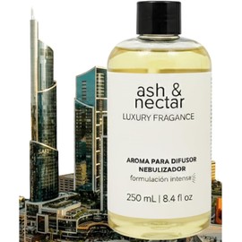 Esencia ambiental para difusores profesionales y aromaterapia de alta concentración, 250 ml, aroma inspirado en diseñadores perfumistas Inspirada en Tiendas de Lujo (Metropolitan Center)