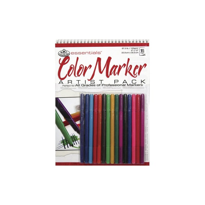 Royal & Langnickel Assorted Markers Pad Pack