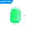 KHGUZ 12PCS Luminous Car Tire Valve Stem Caps, Fluorescent Leakproof