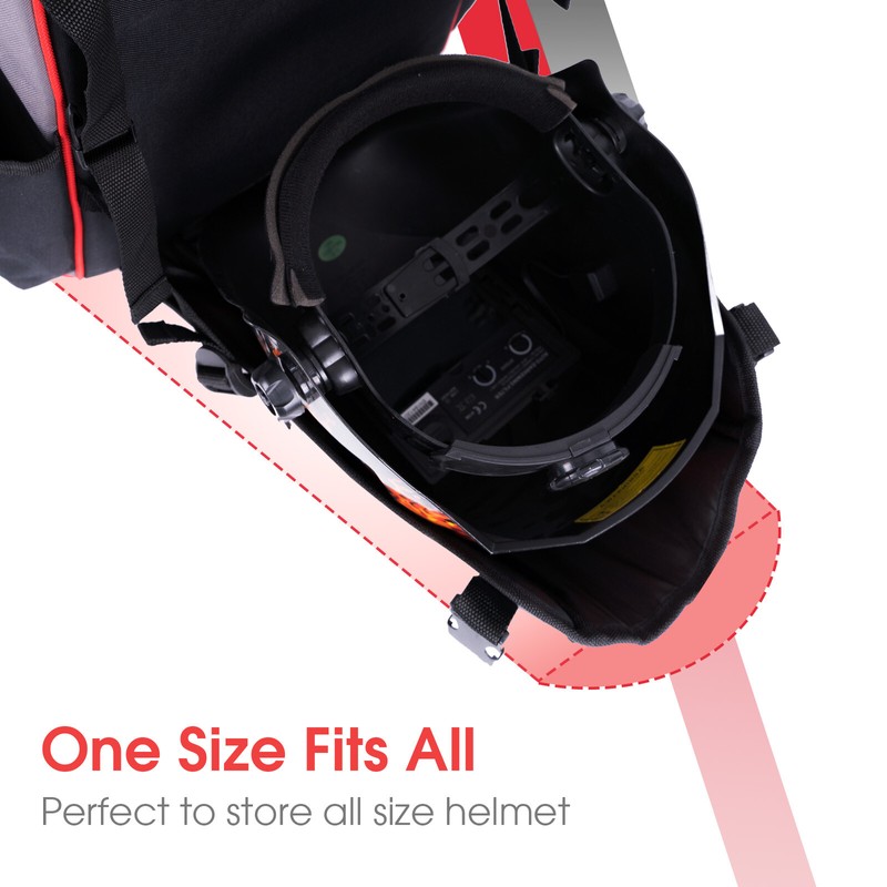 YESWELDER Welding Backpack Extreme Gear Pack with Helmetcatch All-In-One Welder