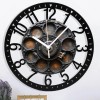 25cm Circular Iron Wall Clock with a Fisherman's Net and