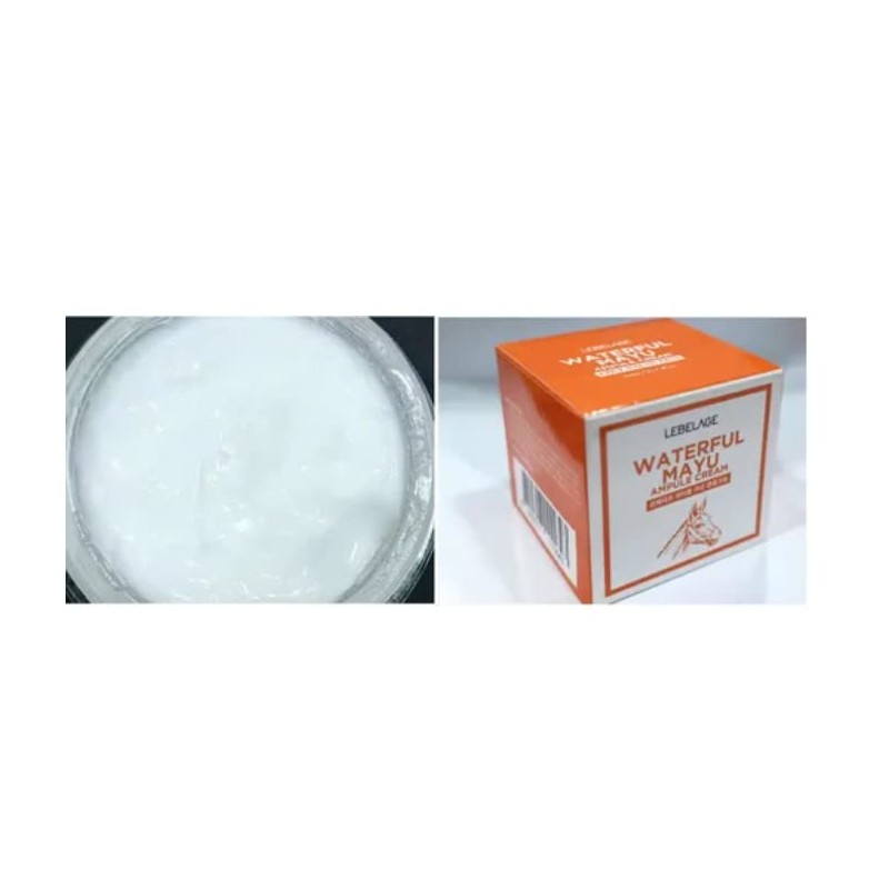 Crema Facial Coreana De Aceite De Caballo, Antiarrugas (1pz)