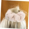Baluue Soft Plush Headband for Women Stylish Hair Scrunchies Elastic