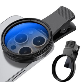 Clip-On Filter 52mm Phone CPL Filters Universal Phone Camera Lens for Phone Eliminate Reflections Enhance Colors Minimize Glare